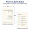 Avery 5-1/2" x 8-1/2" Rectangle, Matte Ivory Invitation Cards